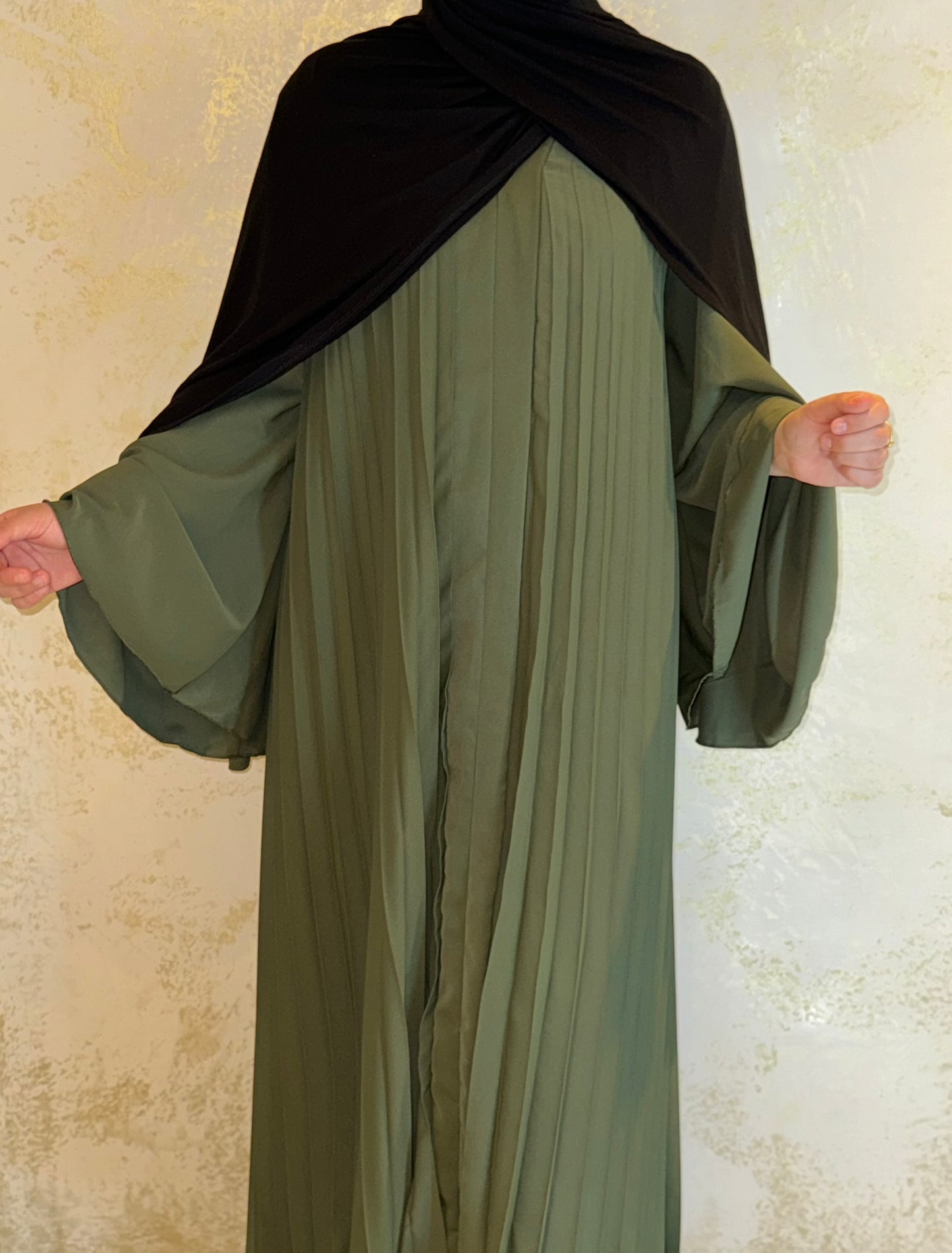 Plissee Abaya - 3 weitere Farben