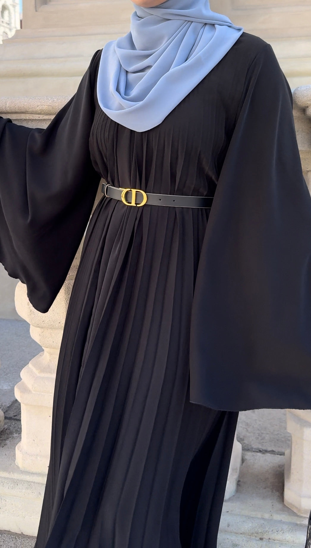 Plissee Abaya - 3 weitere Farben