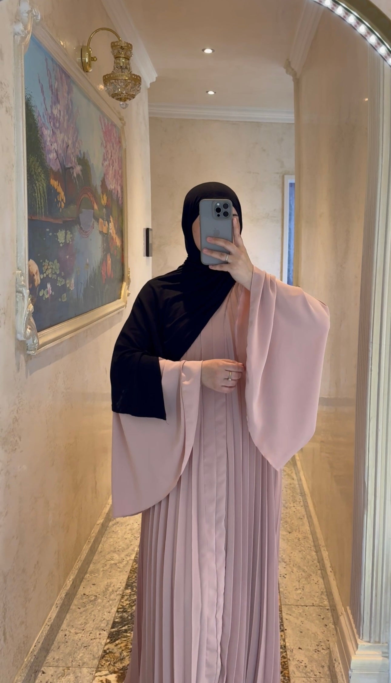 Plissee Abaya - 3 weitere Farben