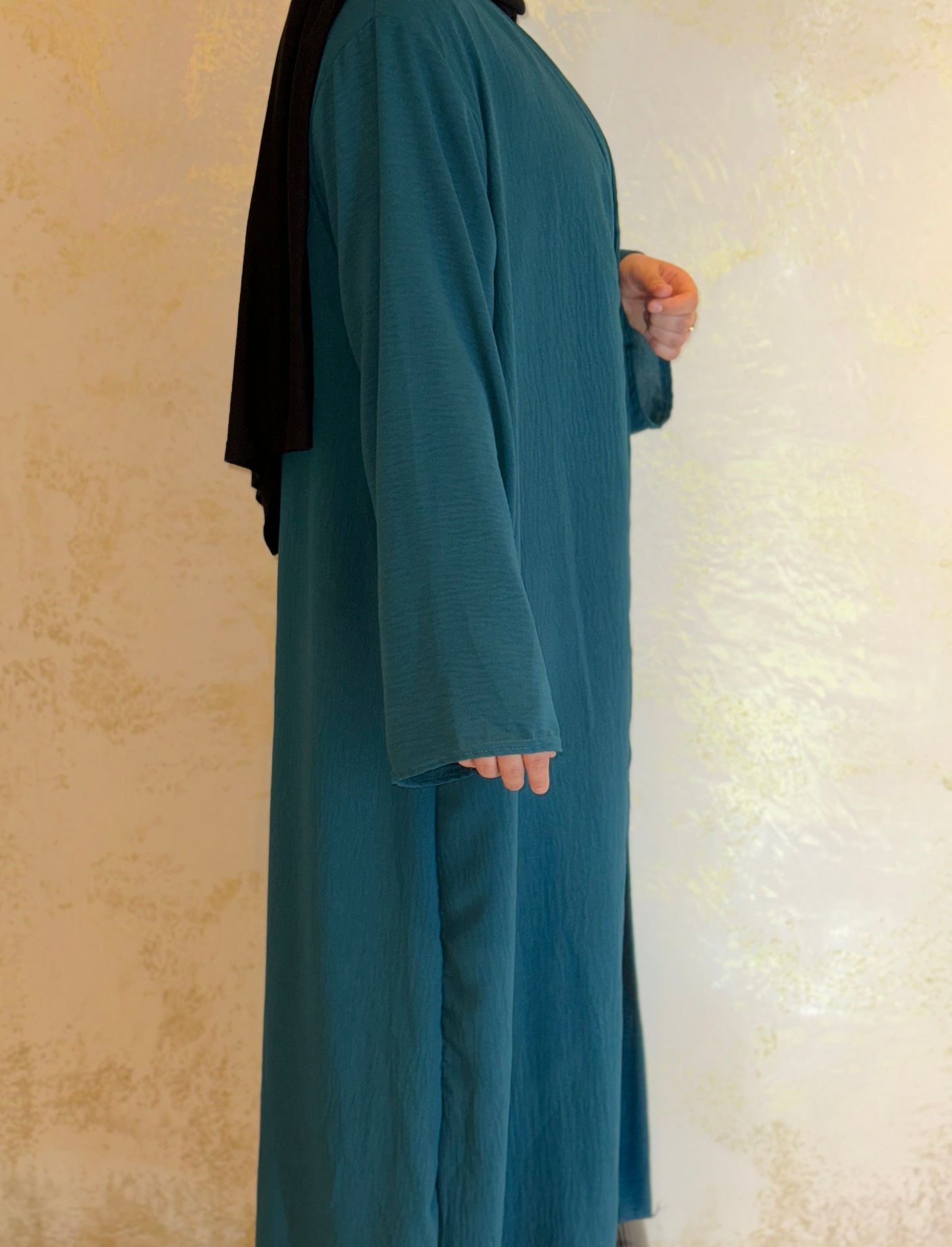 Dreiteilige Abaya Anisa - Seegrün