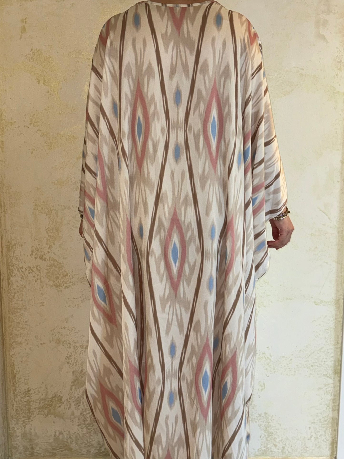 Kaftan Hafsa - Pink/Beige