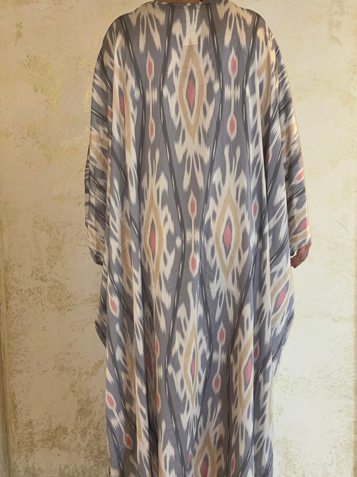 Kaftan Hafsa - Grey/Beige 