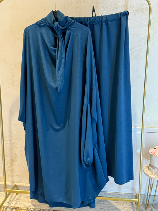 Jazz Jilbab - Denim Blue